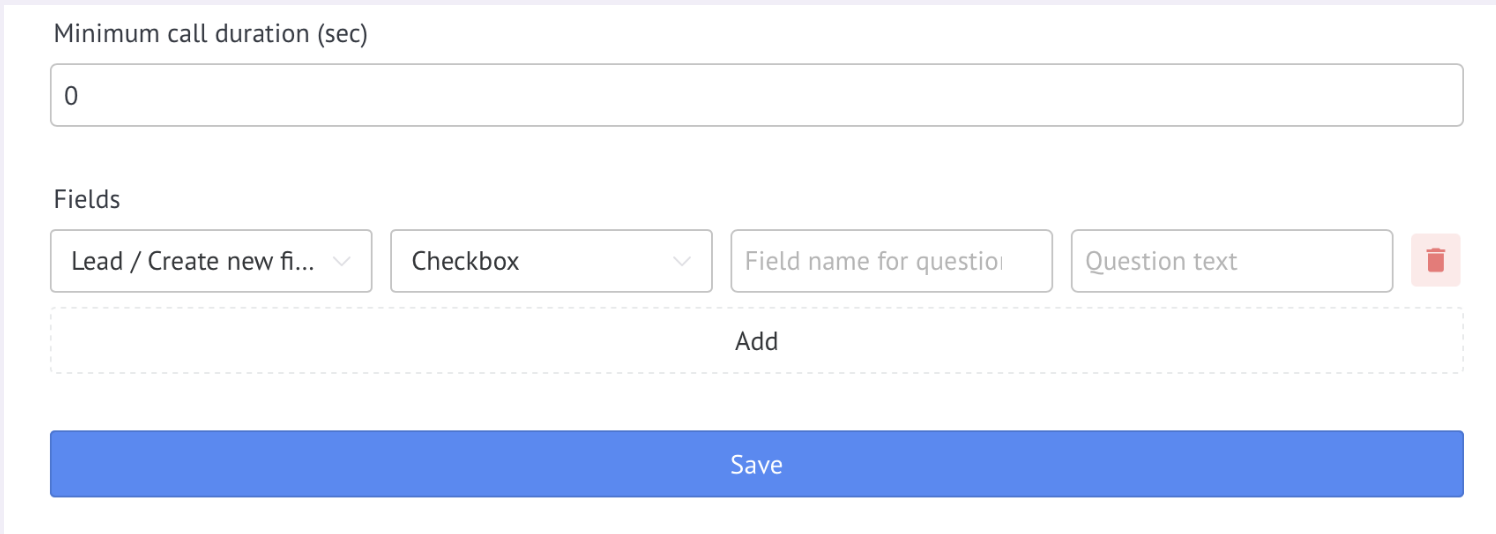 Selecting a Transcription Option